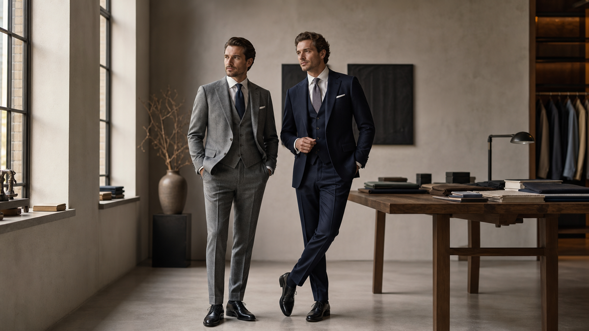 3-Piece Suits | Custom Made & Made to Measure