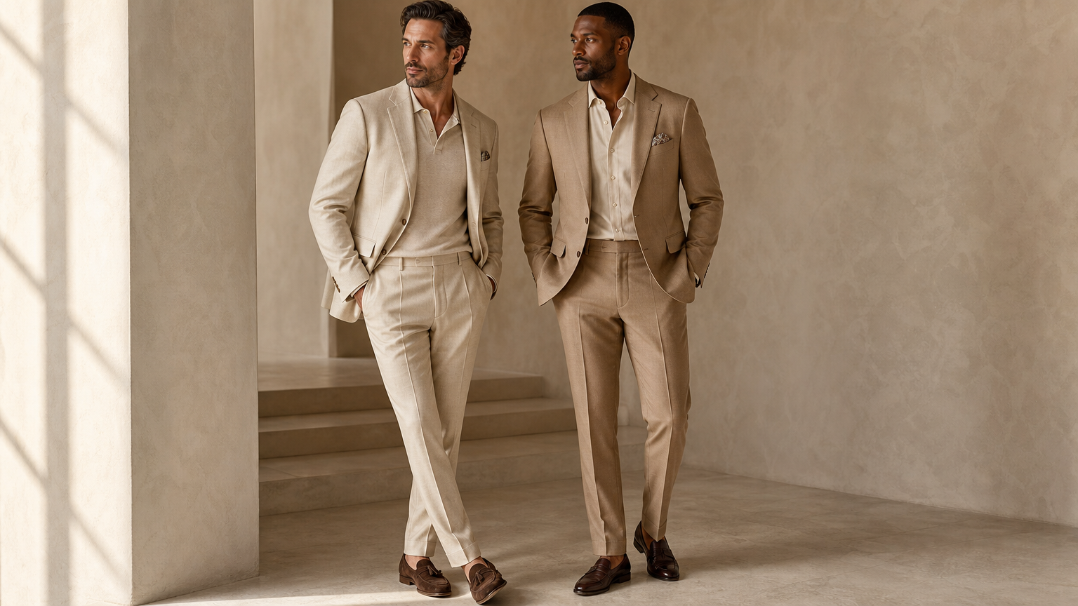 Beige & Tan