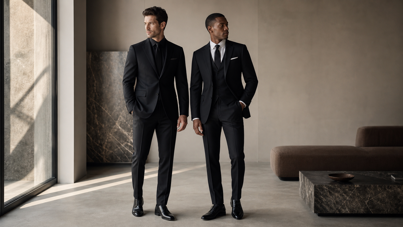 Black Suits | Custom Made & Made to Measure
