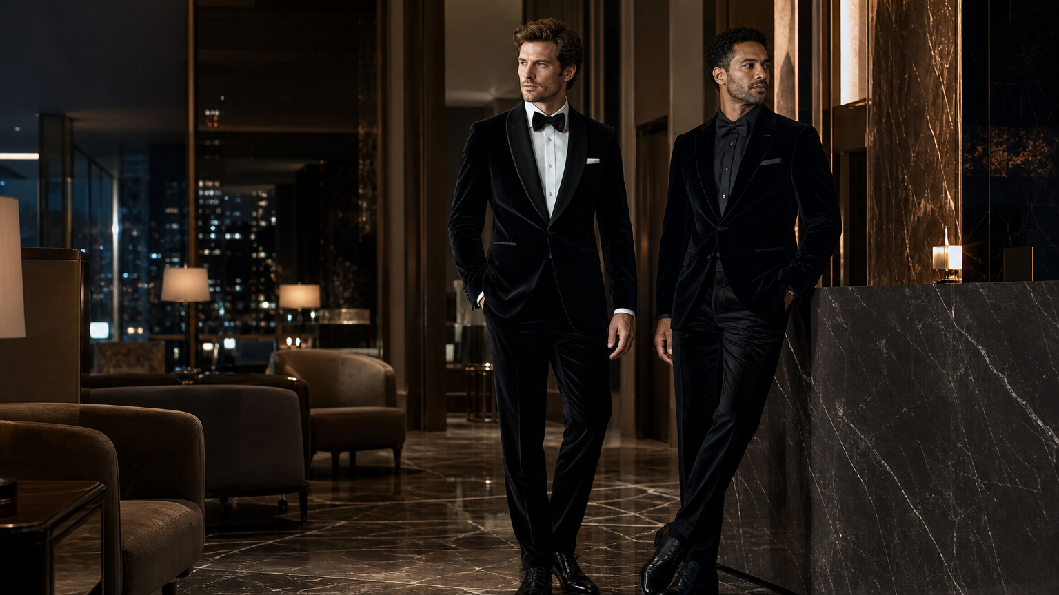 Black Velvet Suits | Custom Made to Measure