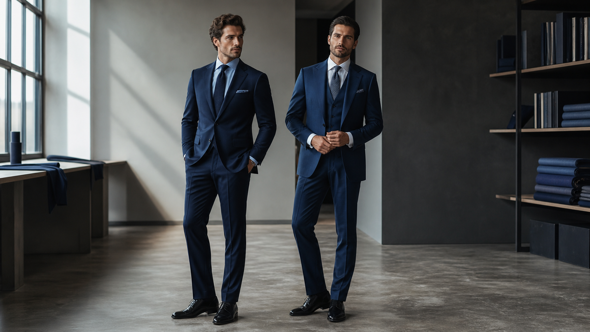 Blue Suits | Custom Made & Made to Measure