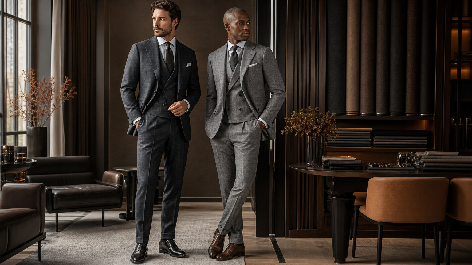 Cashmere Blend Suits | Custom Made to Measure