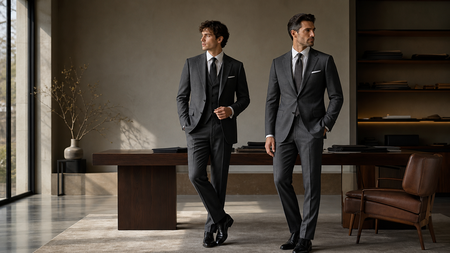 Charcoal Grey Suits | Custom Made & Made to Measure