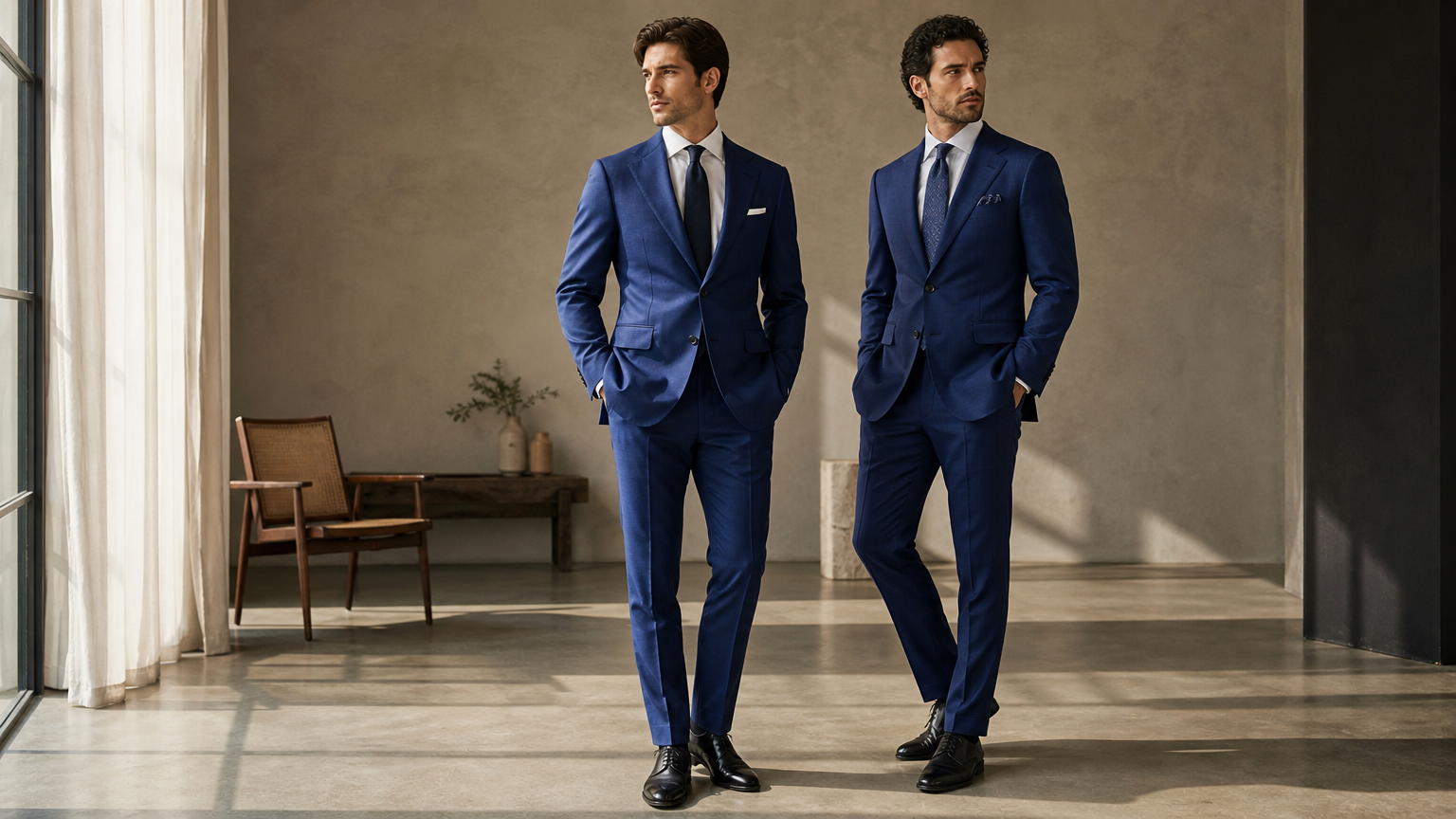 Custom Cobalt Blue Suits