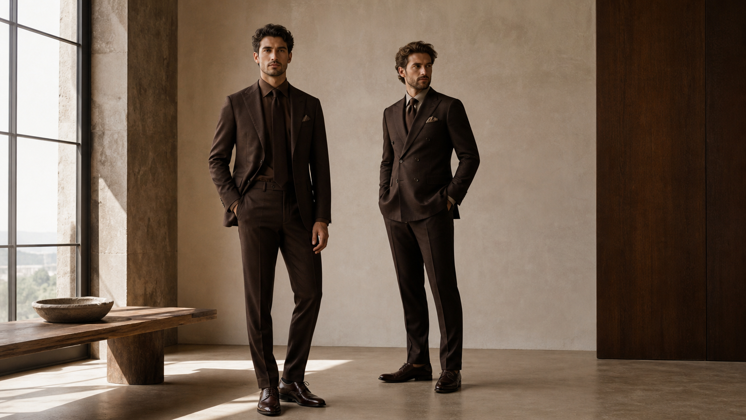 Custom Espresso Suits