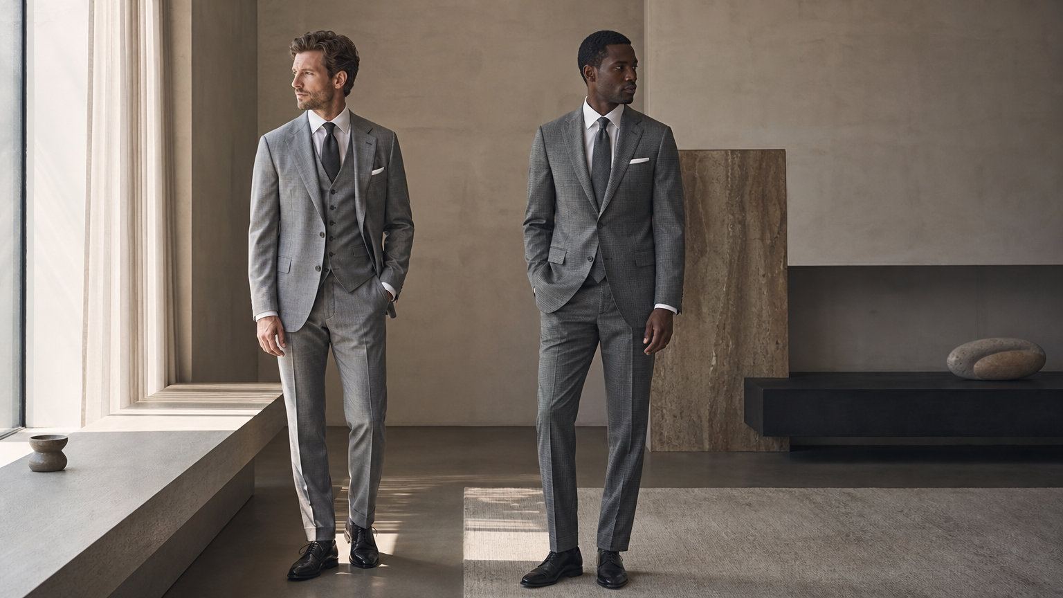 Custom Grey Suits