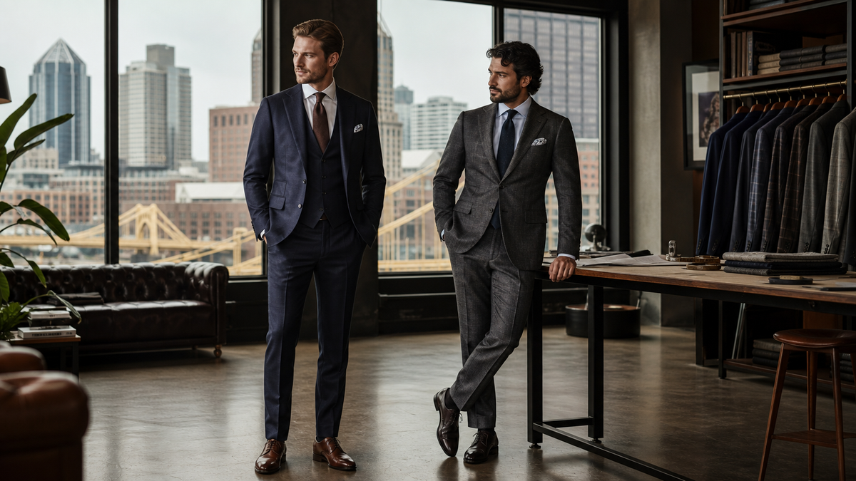 Custom Made Suits in Pittsburgh