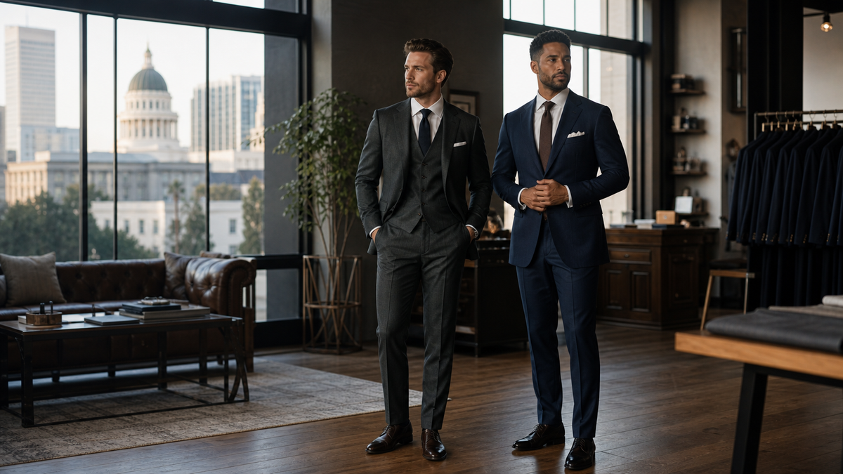 Custom Made Suits in Sacramento