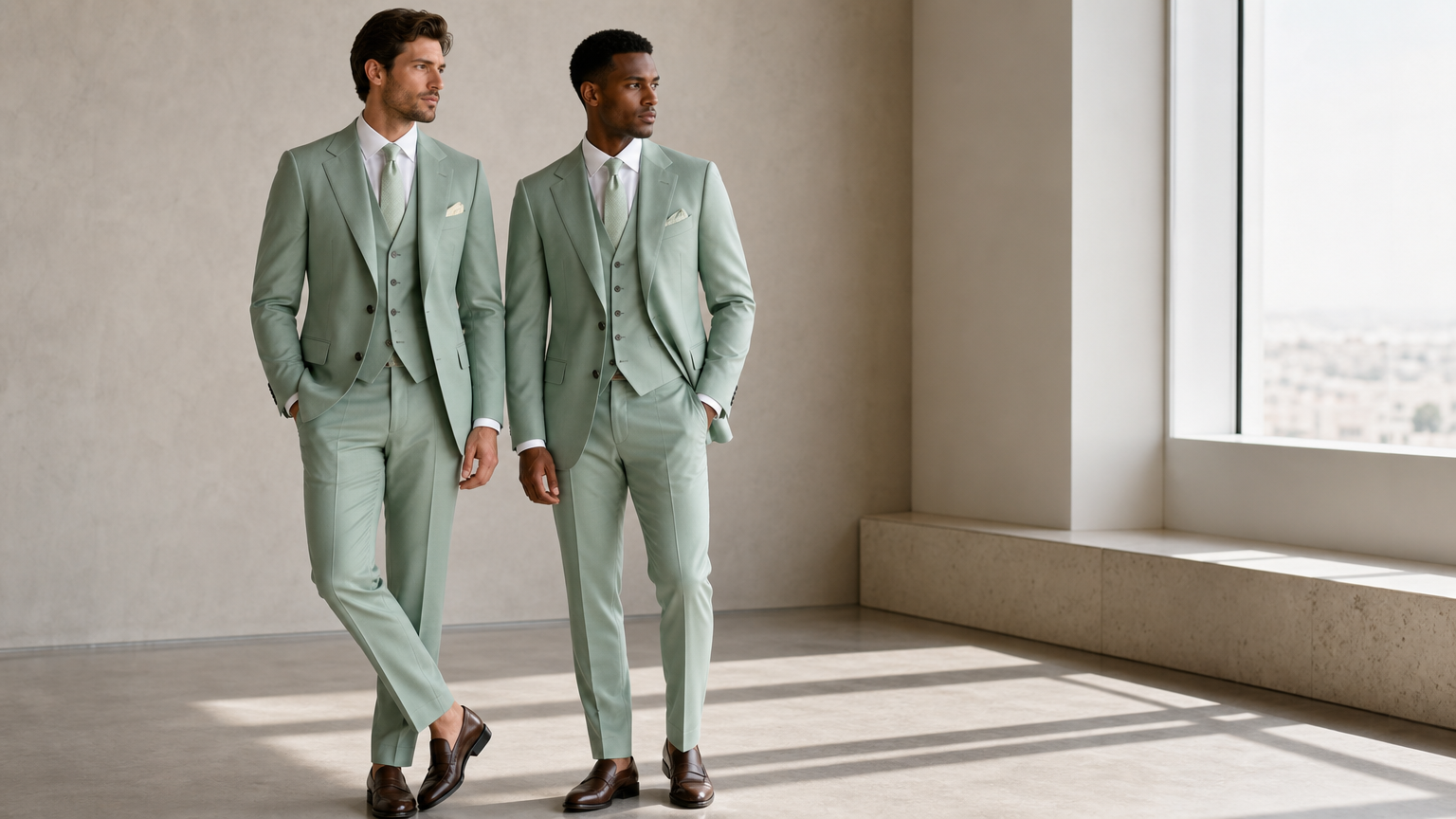 Custom Mint Suits