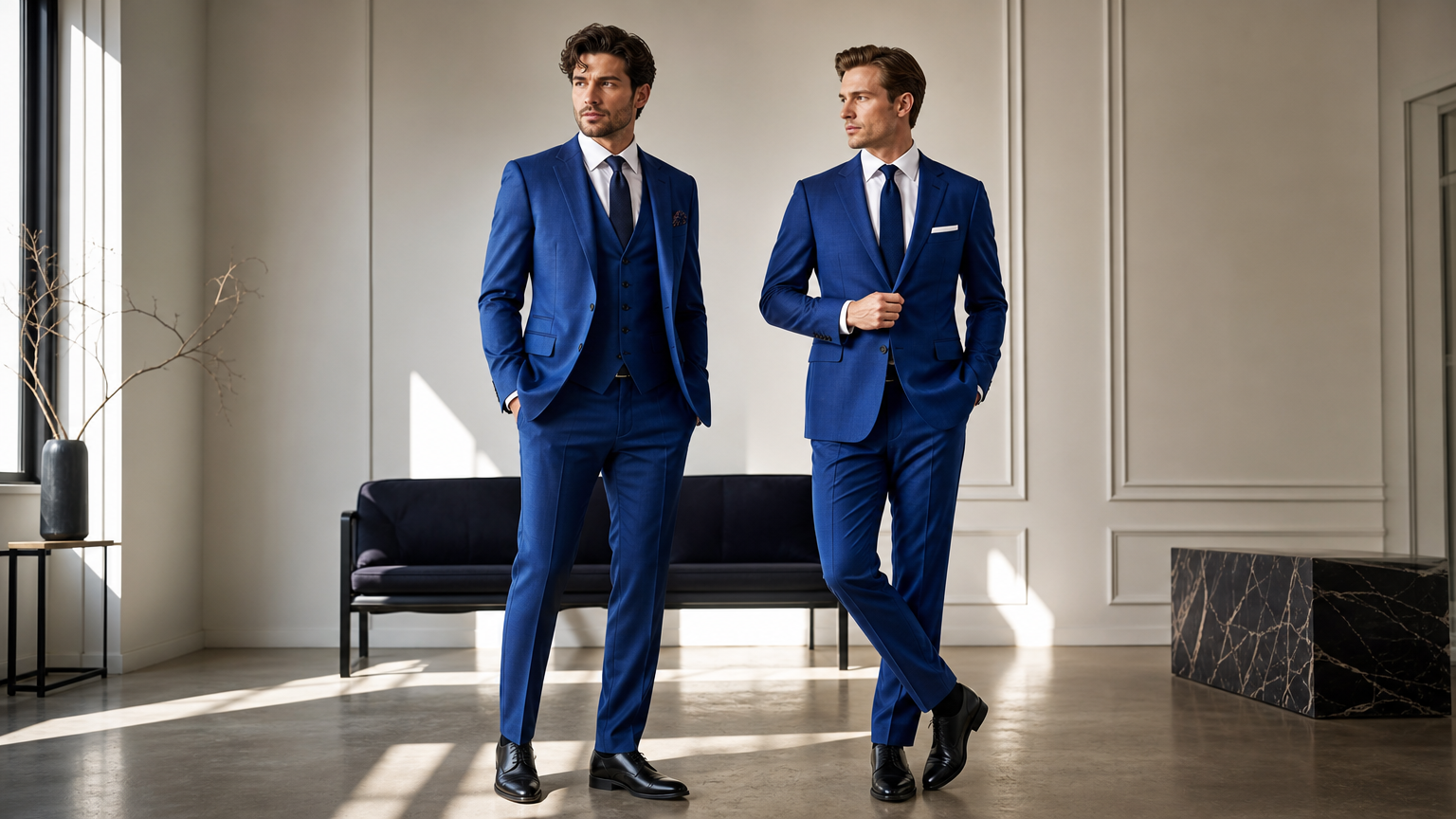 Custom Royal Blue Suits