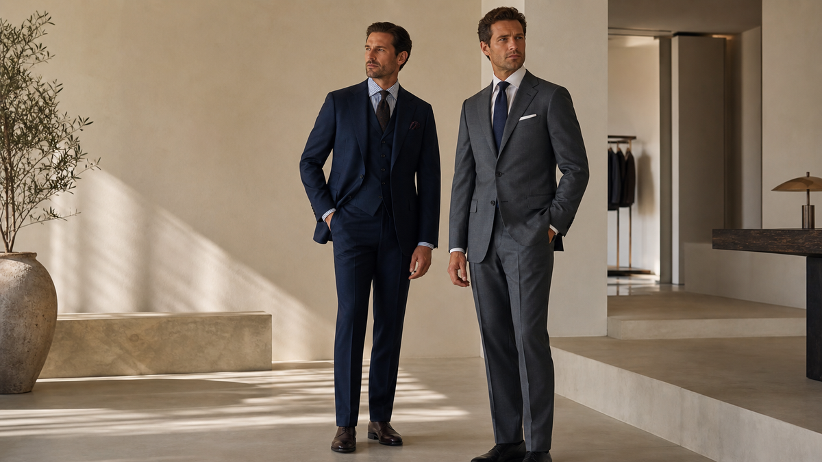 Notch Lapel Suits | Custom Made & Made to Measure