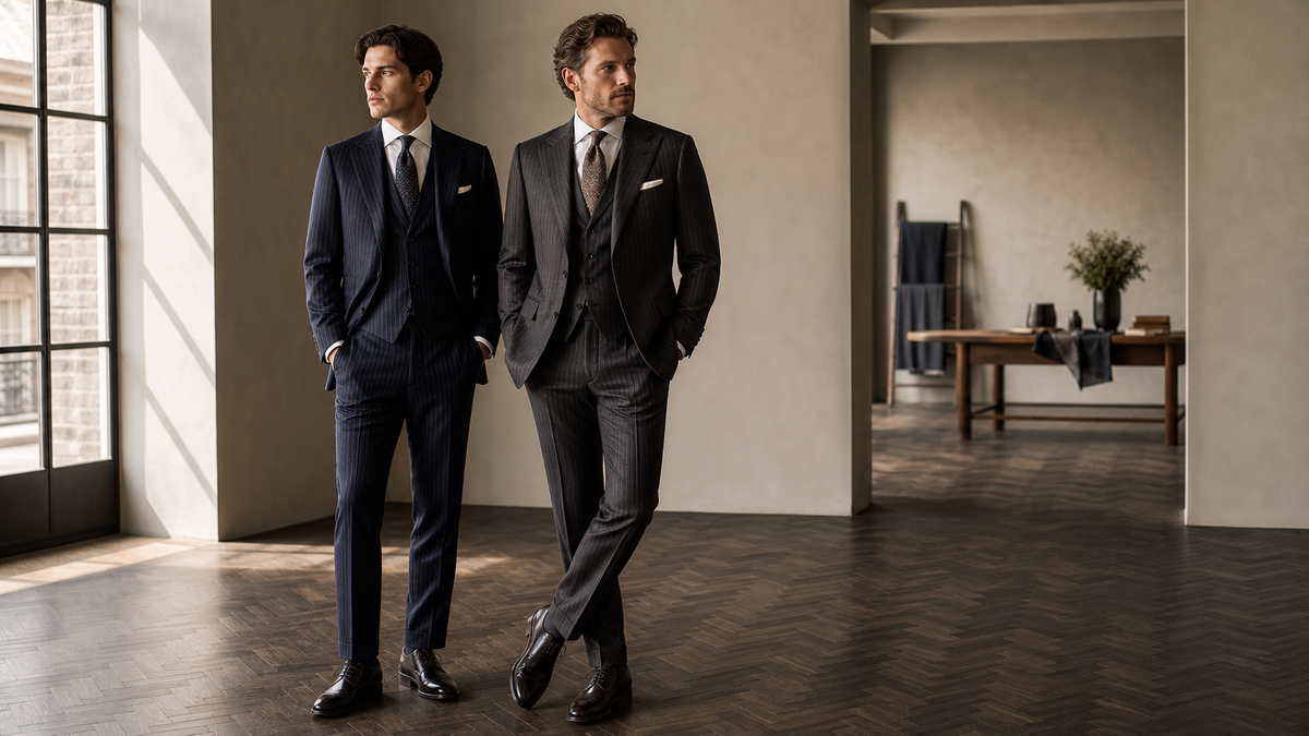 Pinstripe Suits | Custom Made & Made to Measure
