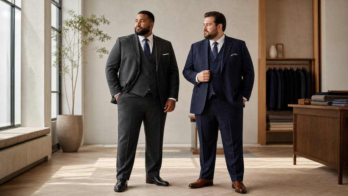Plus Size Suits | Custom Made & Made to Measure