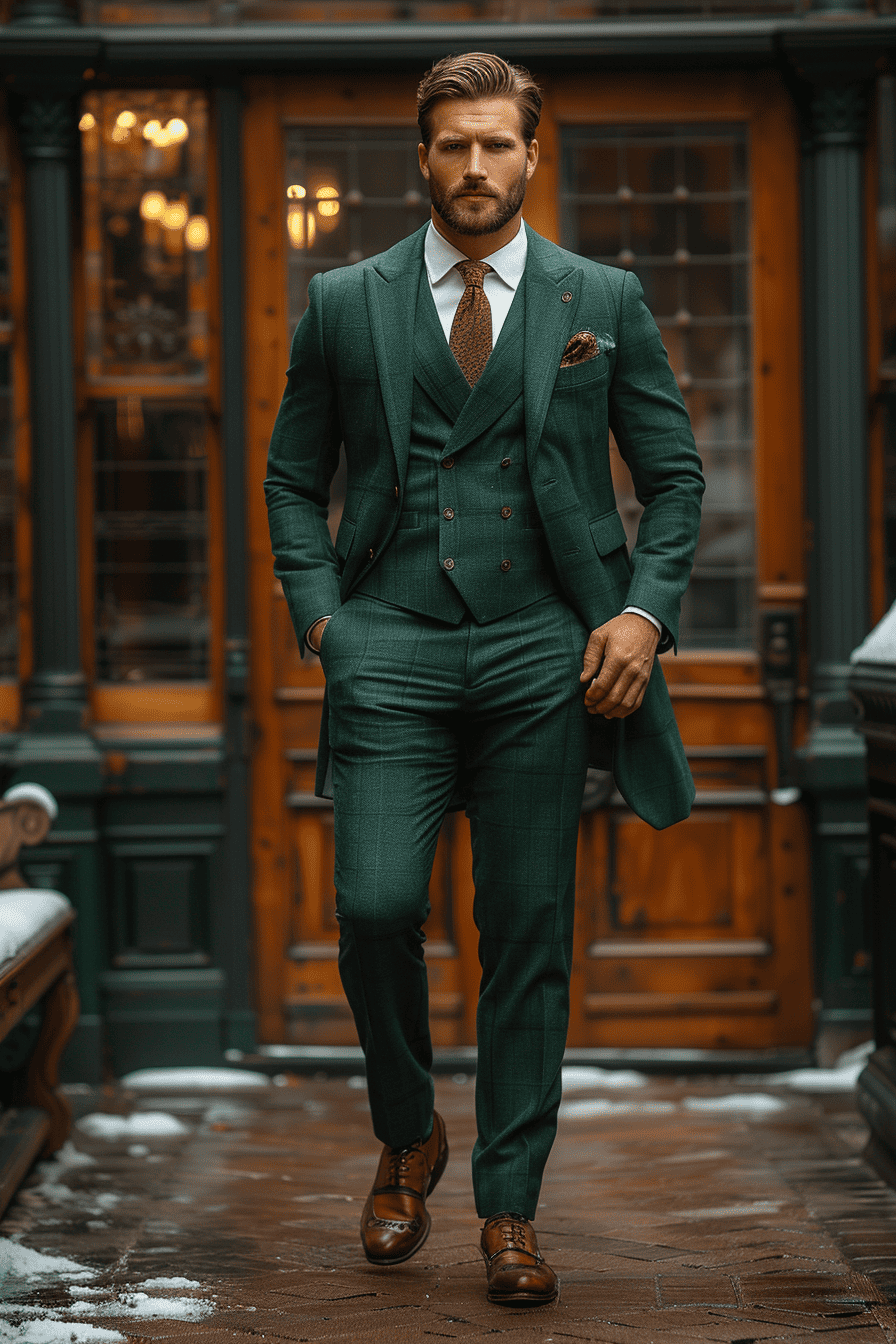 Black Velvet Prom Suit — Custom Made to Measure