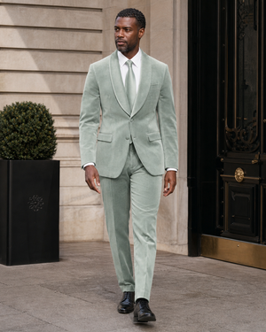 Mint Velvet Shawl Lapel Suit — Custom Made to Measure — 1