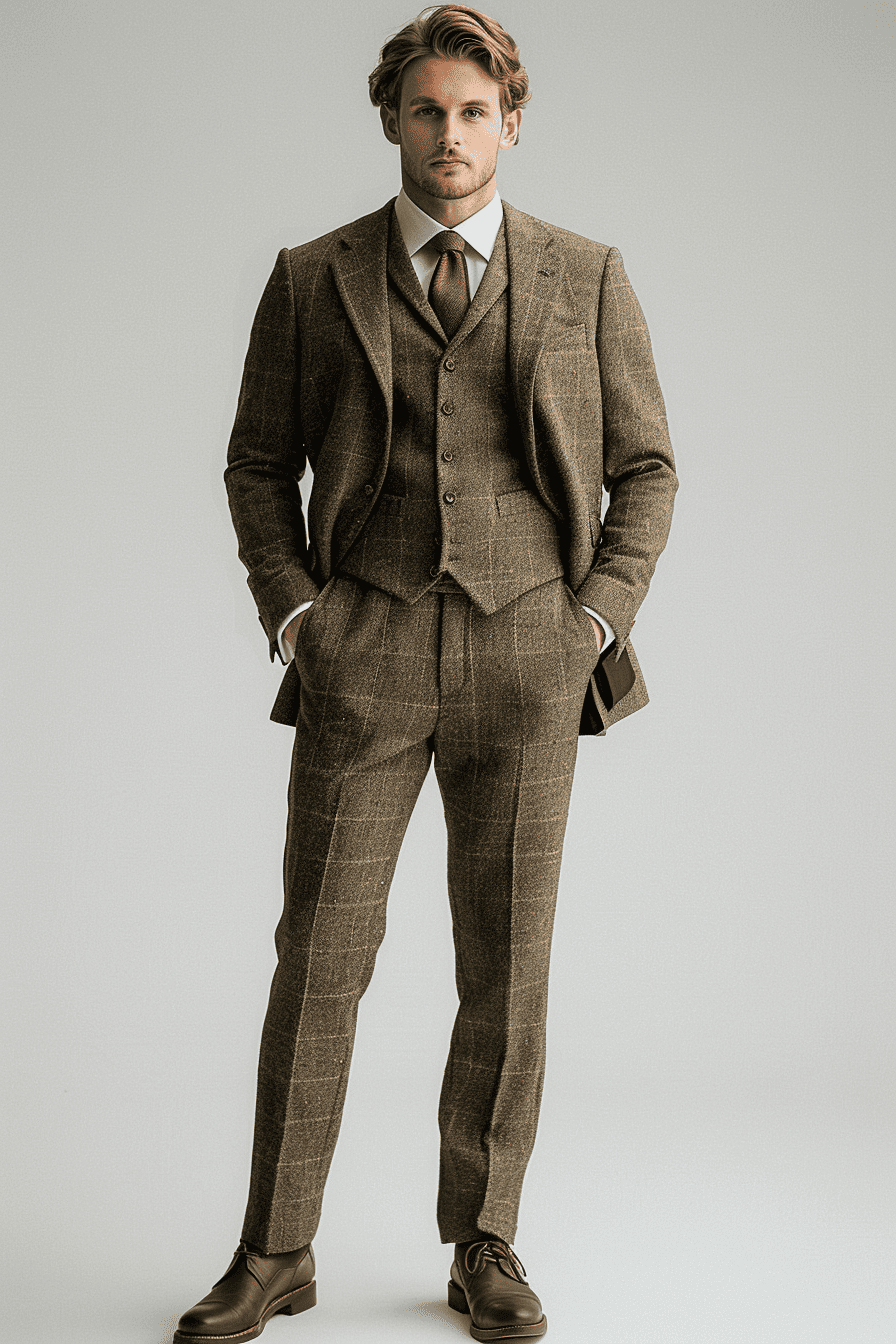 Mint Cotton Father of the Bride Suit — Custom Made