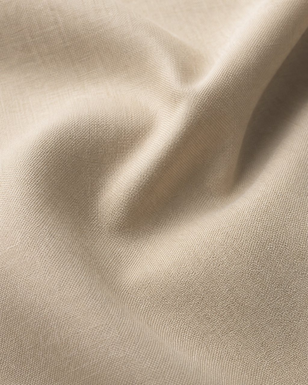 Sand Silk Blend Shawl Lapel Suit - Custom Made to Measure fabric texture close up