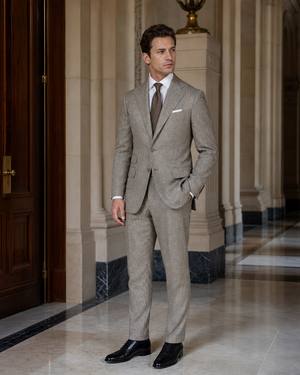 Stone Tweed Winter Suit — Custom Made to Measure — 2