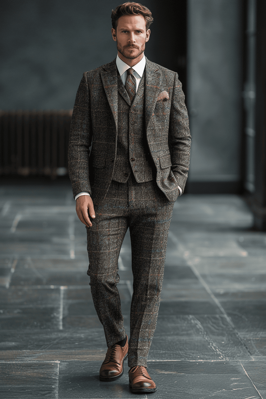 Dove Gray Cashmere Blend Suit — Custom Made to Measure