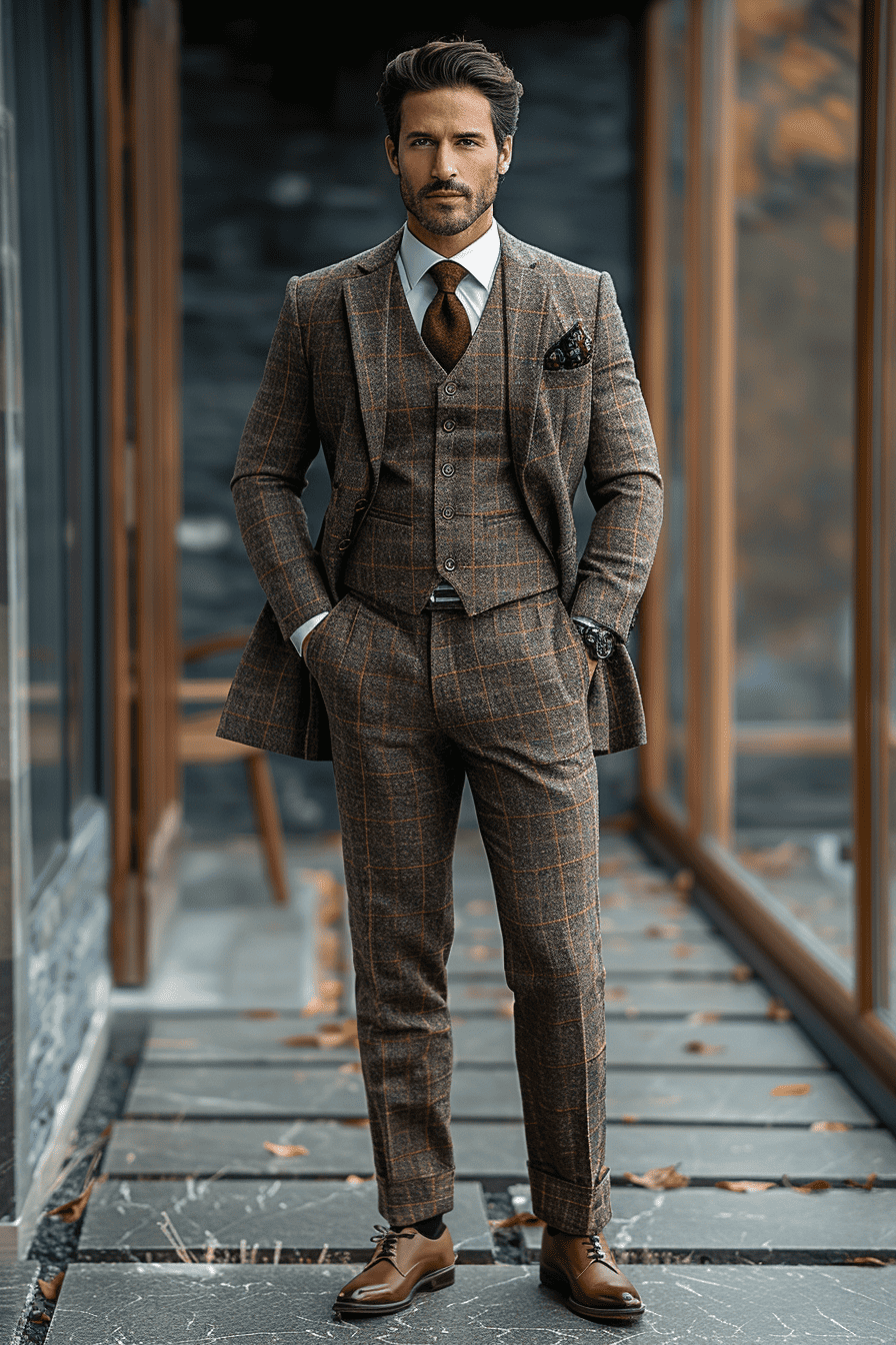 Dove Gray Flannel Suit — Custom Made to Measure