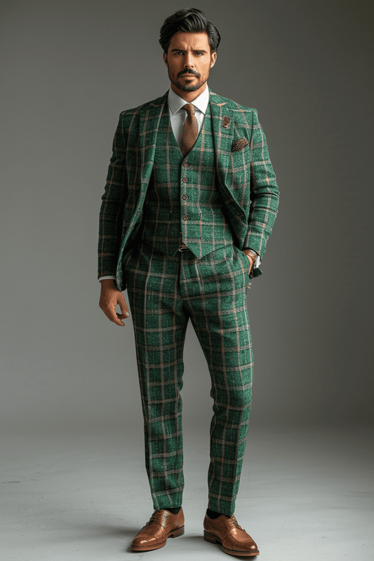 Ecru Seersucker Suit — Custom Made to Measure