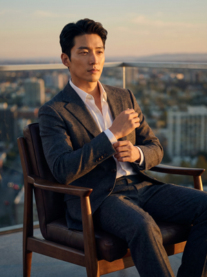 Gray Wool Suit — Custom Made to Measure — 3