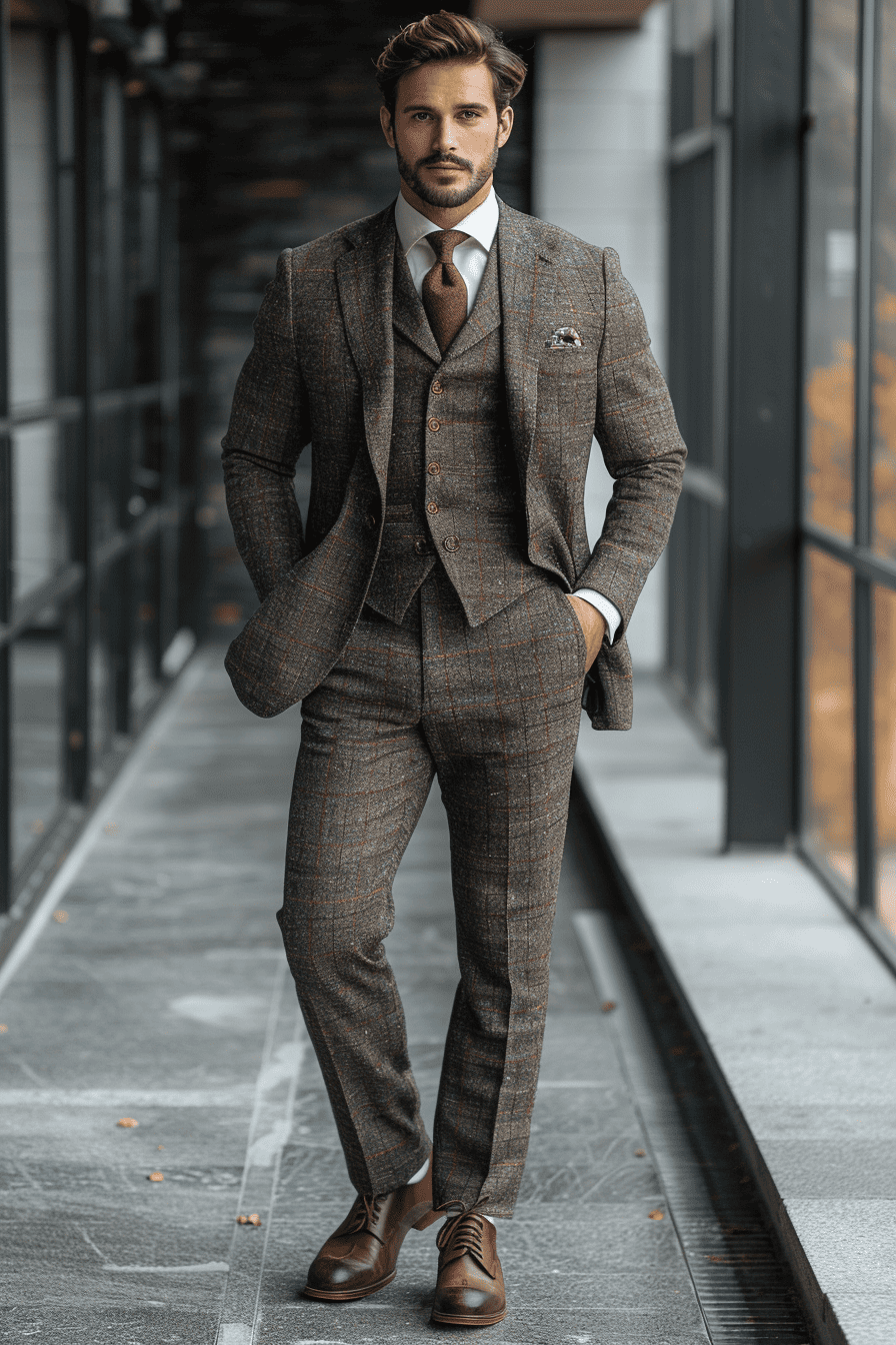 Grey Flannel Suit — Custom Made to Measure