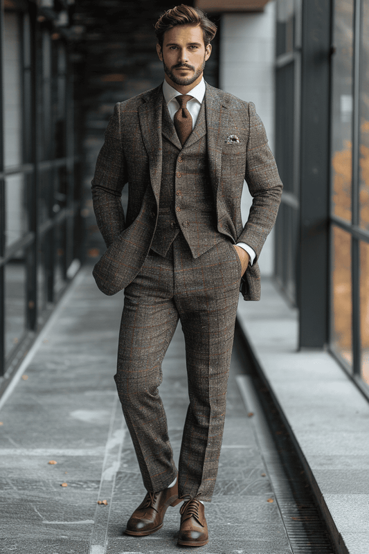 Grey Flannel Suit — Custom Made to Measure