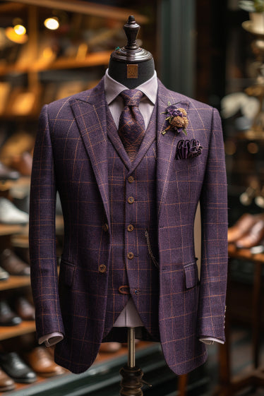 Purple Wool Fabrics | Luxurious, Soft & Stylish Wool in Rich Purple Tones