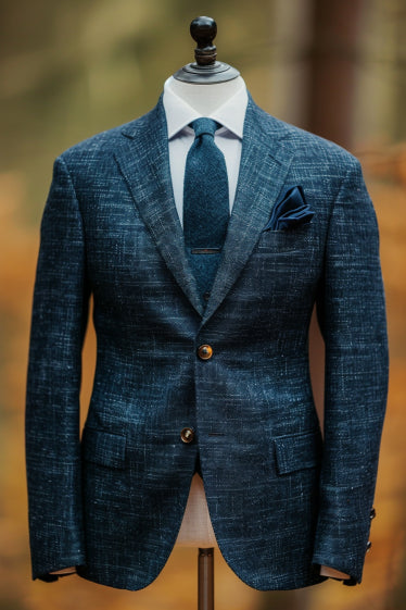 Tan Linen Suit – Custom Made & Made to Measure