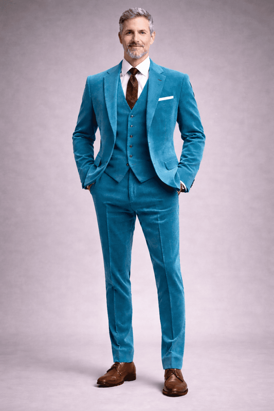 Pink Linen Father of the Bride Suit — Custom Made
