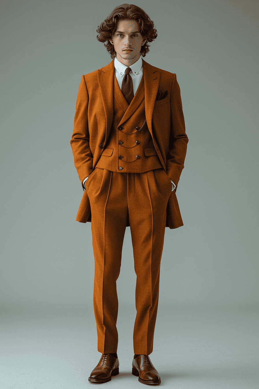 Off-White Cashmere Blend Suit — Custom Made to Measure
