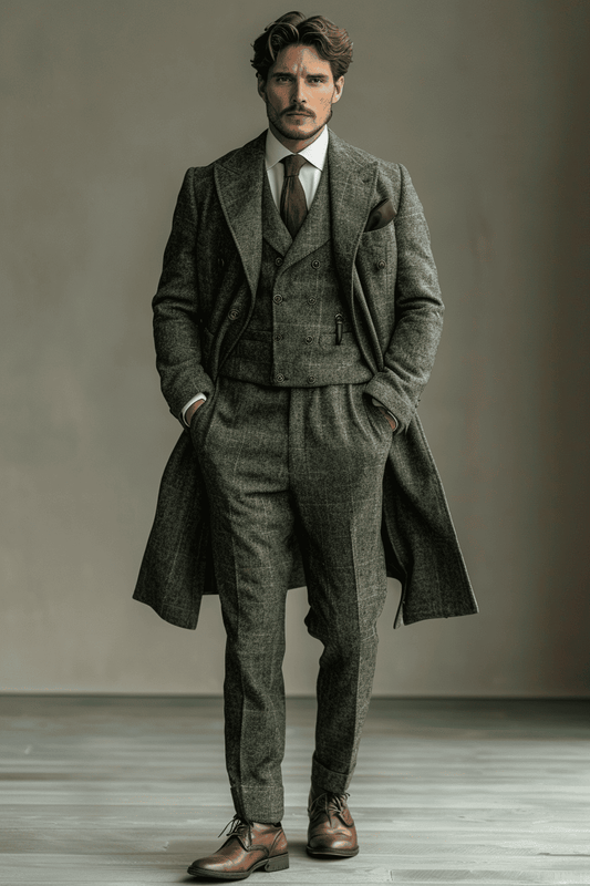 Seafoam Cotton Graduation Suit — Custom Made to Measure