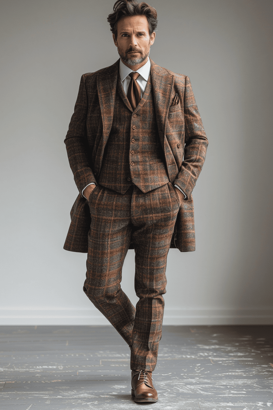 Warm Mustard Velvet Cocktail Party Suit — Custom Made to Measure